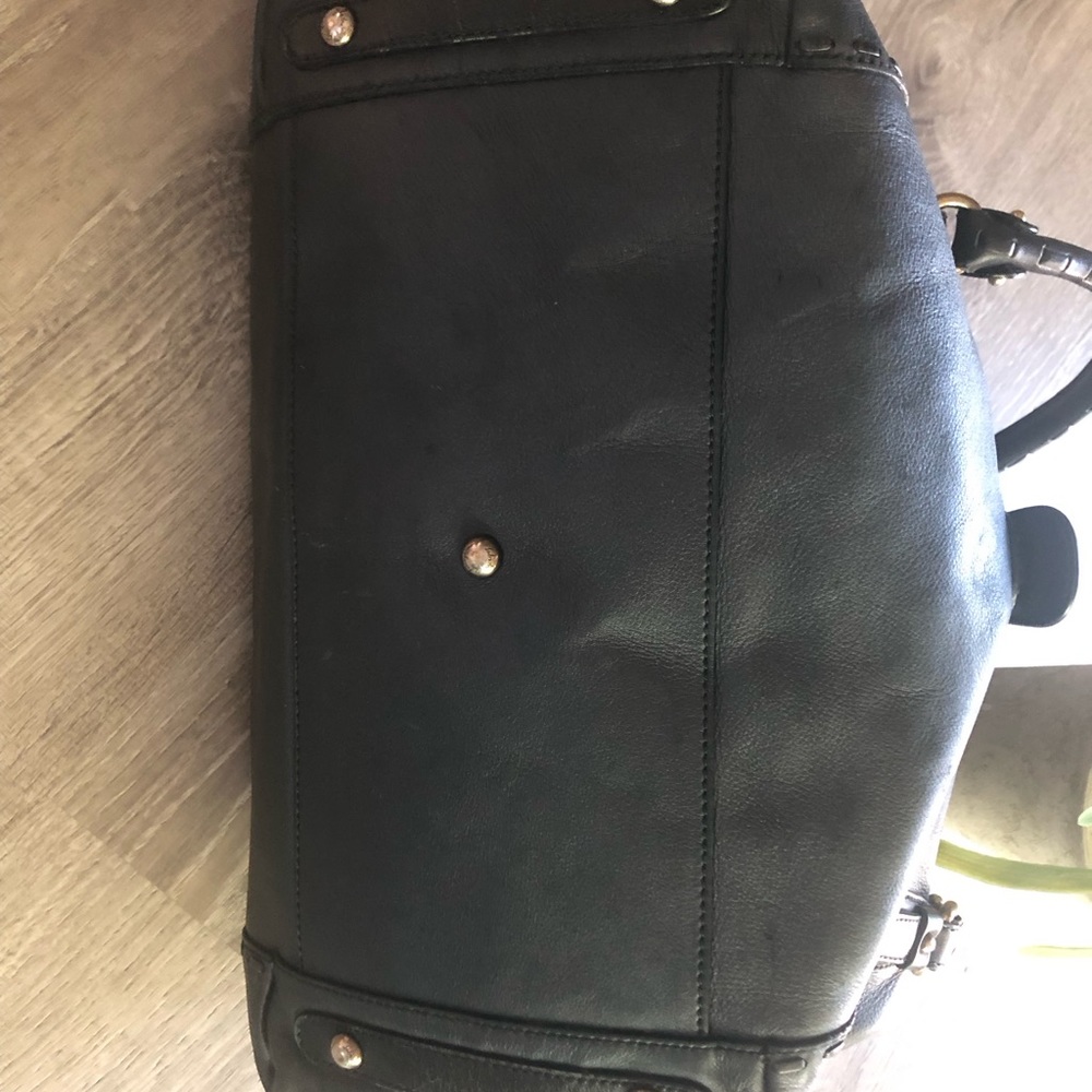 Salvatore Ferragamo Gancini Metal Fittings Leather Tote Bag. - Picture 3 of 16